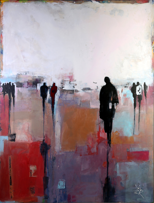 VERKAUFT – Herbstsonate 1, Mischtechnik, 160×120, 2016