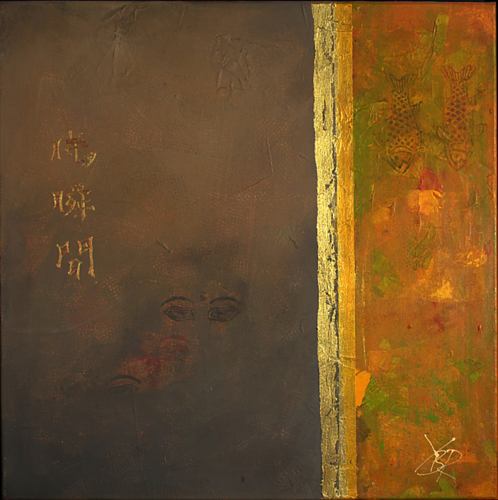 Intuition, Acryl, 65×65, 2005
