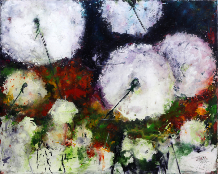 Leicht Leichter II, Mischtechnik, 120×150, 2016