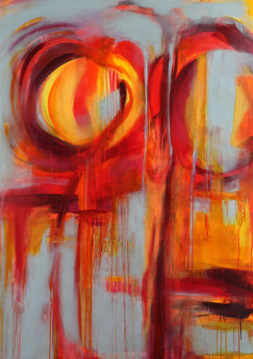 Rotondi, Acryl, 140×100, 2017