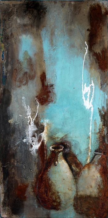 Simple Life I, Mischtechnik, 100×50, 2014