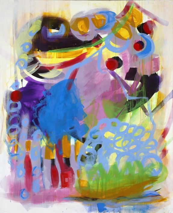 hidd’n croco, 110×90, Acryl, 2018
