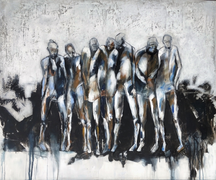 The Search, 100×120, Mischtechnik, 2018