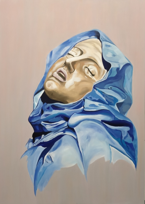 Die Verzückung modern, Acryl, 140x100cm, 2020