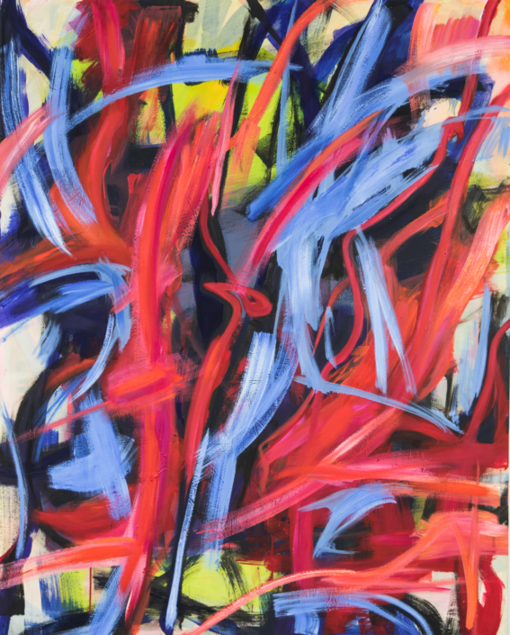 Panta rhei – alles fließt III, Öl/Acryl, 150x180cm, 2020