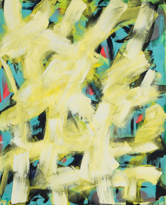 Farbfelder XI, Acryl, 110×90 cm, 2020