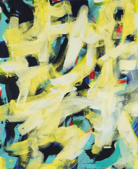 Farbfelder XII, Acryl, 110×90 cm, 2020