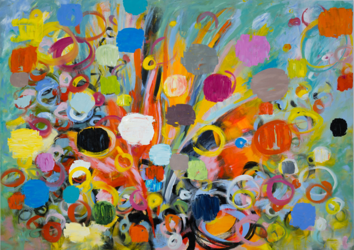 blow up your mind, Öl, 150×210 cm, 2023
