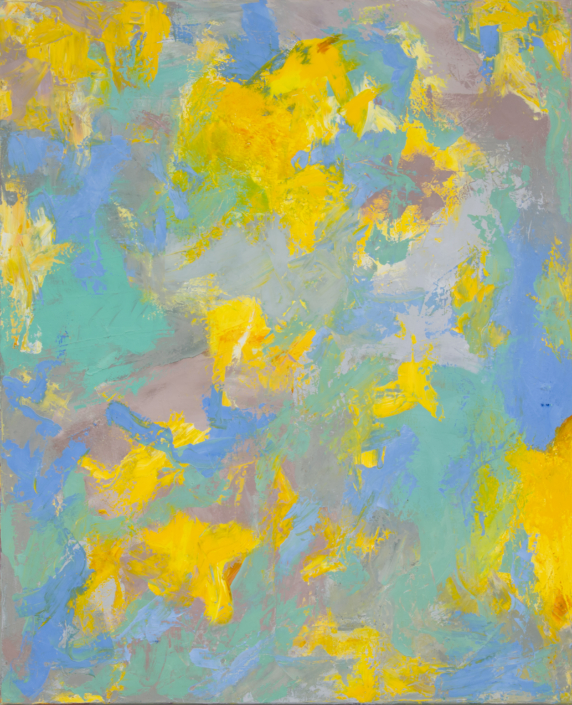 summer breeze II, Öl, 110×90 cm, 2023